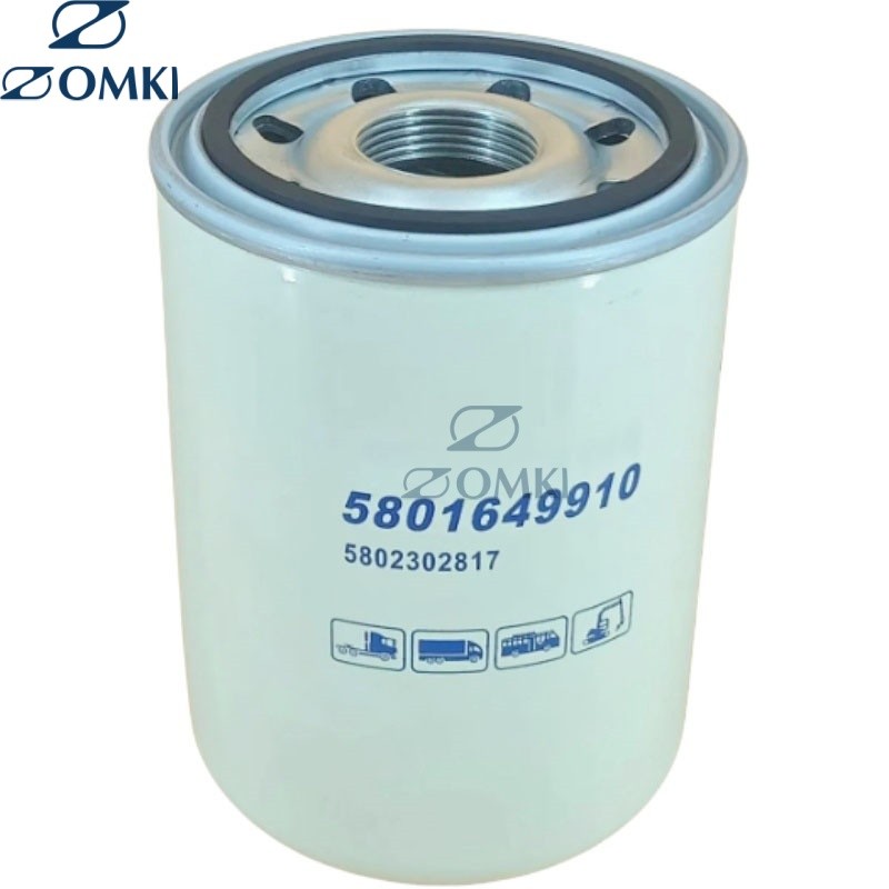 Zomki Truck Parts Iveco Hydraulic Filter 5801649910 5802302817